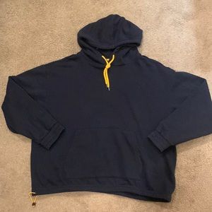 Black & Yellow NorthFace Hoodie ( Women’s XL )